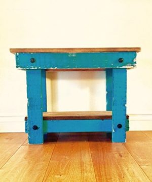 Rustic-Handcrafted-Reclaimed-End-Table-Self-Assembly-White-0