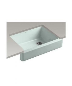 KOHLER Whitehaven Self Trimming Apron Front Single Basin Sink With Short Apron 0 300x360