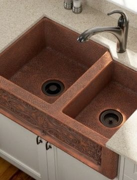 Copper Farmhouse Sinks