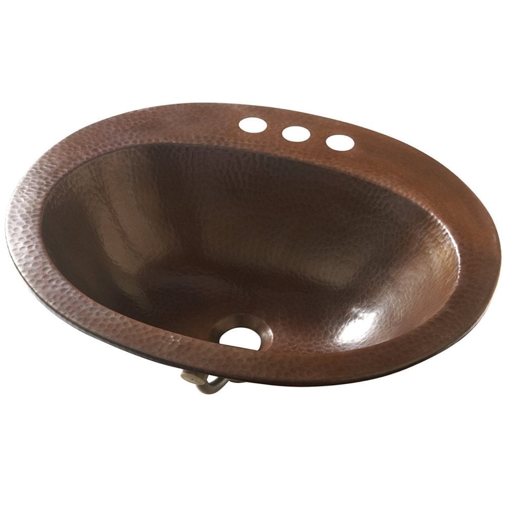 Sinkology Aged Copper Farmhouse Seville Drop In Bath Sink Farmhouse Goals