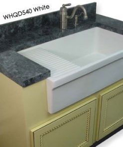 Whitehaus Whqd540 Fireclay 36 Single Bowl Farmhouse Apron Kitchen Sink