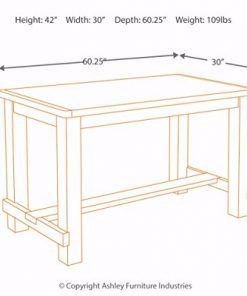 Ashley Furniture Signature Design Pinnadel Dining Room Counter Table Ashley Furniture Signature Design Pinnadel Dining Room Counter Table Farmhouse Goals