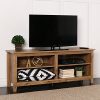 New 58 Inch Wide Barnwood Finish Television Stand 0 100x100