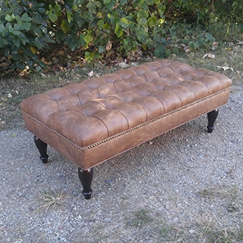 cocktail ottoman square tufted