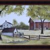 The Old Springhouse By Billy Jacobs 15x19 Farmhouse Barn Well Country Primitive Folk Art Framed Picture 0 100x100