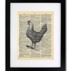 Vintage Rooster Farm House Vintage Dictionary Print 8x10 Inch Home Vintage Art Abstract Prints Wall Art For Home Decor Wall Decorations For Living Room Bedroom Office Ready To Frame 0 100x100