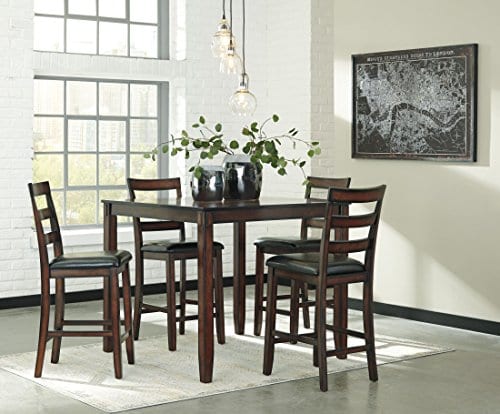 Signature Design By Ashley Coviar Dining Table Set Brown