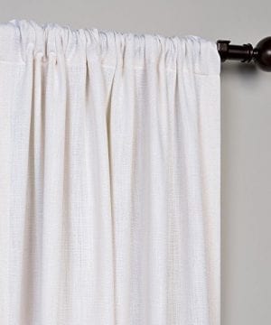 Hpd Half Price Drapes Fhlch Vet13197 84 Heavy Faux Linen Curtain