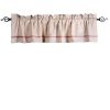 Home Collections By Raghu 72x155 Stripe Barn Red Valance Grain Sack 0 100x100