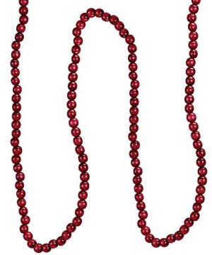 Kurt Adler Red Wooden Cranberry Garland TN0066BURG 0 300x360