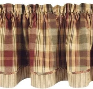 Park Designs Saffron Valance Lined Layer Curtain 72 Inches Long By 16 Inches Tall 0 300x286