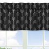 Sweet Jojo Designs Black And White Woodland Arrow Window Treatment Valance For Rustic Patch Collection 0 100x100