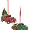 Vintage Truck Ornaments Country Christmas Ornaments Set Of 12 0 100x100
