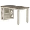 Ashley Furniture Signature Design Bolanburg Half Desk Half Desk Only Two Tone 0 100x100