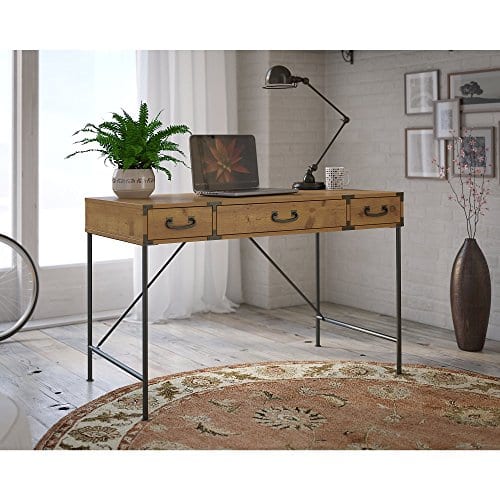 Kathy Ireland Office Ironworks 48 W Writing Desk Farmhouse Goals Office Ironworks 48 W Writing Desk