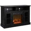 Ameriwood Home 1764412COM Chicago TV Stand With Fireplace 0 100x100