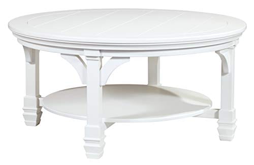 Ashley Furniture Signature Design, Modern Farmhouse Coffee Table Round