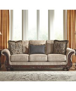 Ashley Furniture Signature Design Montgomery Sofa With 2 Throw Ashley Furniture Signature Design Montgomery Sofa With 2 Throw Pillows Farmhouse Goals
