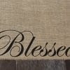 Blessed Burlap Table Runner 12 Inches By 64 Inches 0 100x100