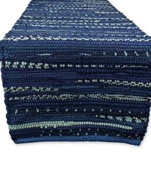 DII 100 Cotton Everyday Machine Washable Chindi Rag Placemat 0 300x360