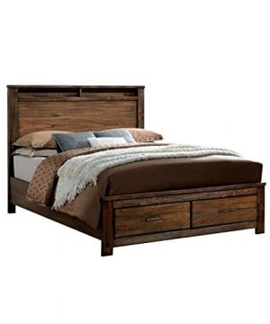 Furniture Of America Nangetti Rustic 2 Piece Queen Bedroom Set In Oak 0 0 300x360