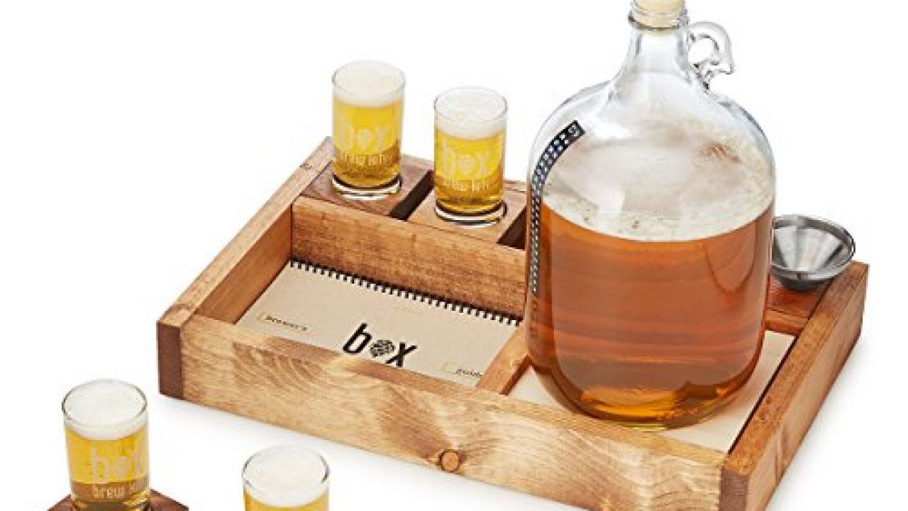 Handcrafted Small Batch Beer Making Home Brewing Kit With Coasters