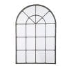Ashley Furniture Signature Design Oengus Arched Window Finished Metal Mirror Traditional Bronze Finish 0 100x100