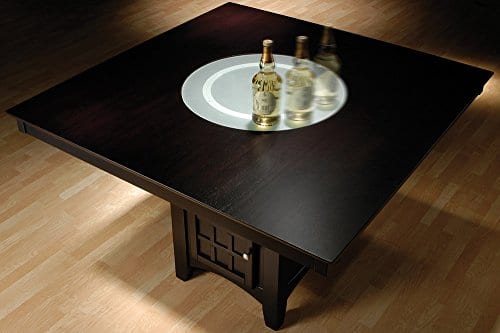 Counter Height Storage Dining Table, Coaster Home Furnishings 9 Piece Counter Height Storage Dining Table