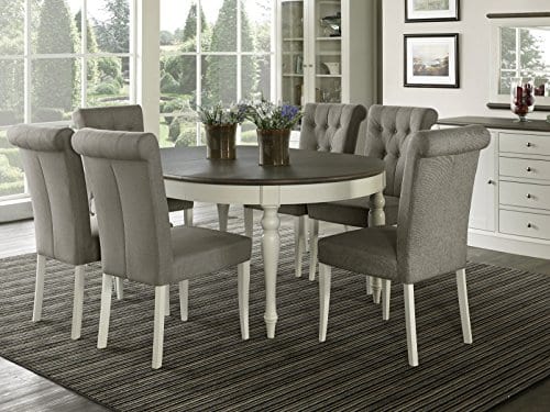 Round Table Set For 6 Off 74, Grey Round Dining Table Set For 6