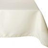 Gee Di Moda Rectangle Tablecloth 60 X 102 Inch Rectangular Table Cloth For 6 Foot Table In Washable Polyester Great For Buffet Table Parties Holiday Dinner Wedding More 0 100x100