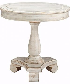 Ashley Furniture Signature Design Mirimyn End Table Cottage Style Accent Table Chipped White 0 300x360