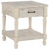 Ashley Furniture Signature Design Shawnalore Casual Rectangular End Table With Storage White Wash 0 100x100