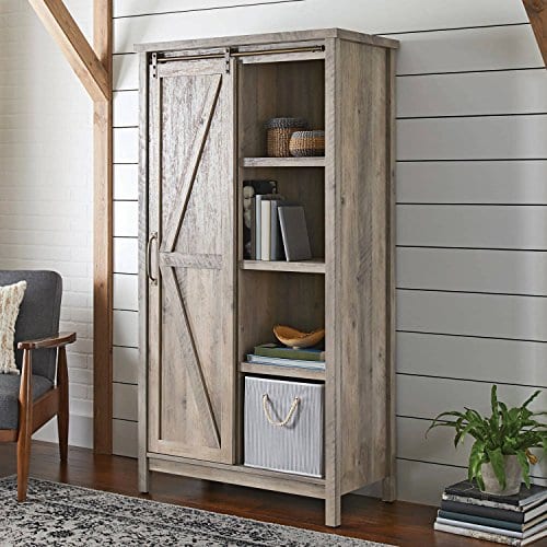 Better Homes And Gardens Storage Cabinet Rustic Gray Finish 0 2