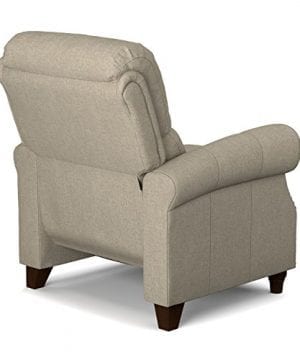 Domesis Push Back Recliner Chair In Barley Tan Linen 0 3 300x360