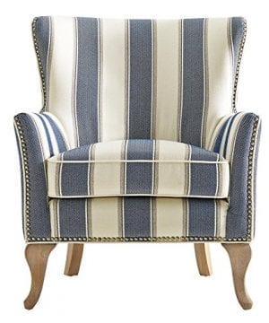 Dorel Living Reva Accent Chair Blue 0 0 300x360
