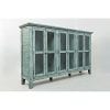 Jofran 1615 70 Rustic Shores Accent Cabinet 70W X 15D X 42H Vintage Blue Finish Set Of 1 0 100x100