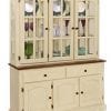 Boston Buffet And Hutch In Buttermilk And Cherry Finish 0 100x100