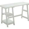 Convenience Concepts Designs2Go Trestle Desk White 0 100x100