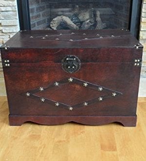 Styled Shopping Jamestown Chest Wooden Steamer Trunk Large Trunk
