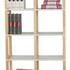 Magari Furniture YC1614 Multipurpose Storage Bookcase Organizer WhiteNatural 0 100x100
