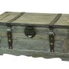 Vintiquewise Rustic Gray Wooden Storage Trunk 0 100x100