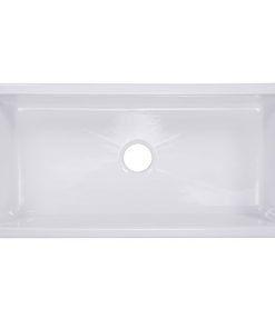 Highpoint Collection 36 In Reversible Italian Fireclay Farmhouse Sink