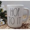 Hop To It Rae Dunn Coffee Mug Artisan Collection By Magenta Easter 0 100x100