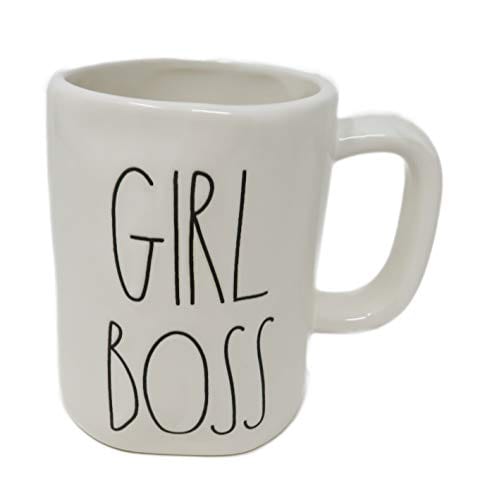 Rae Dunn By Magenta GIRL BOSS Ceramic LL Coffee Tea Mug 2018 Limited Edition 0 0