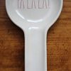 Rae Dunn FA LA LA In Large Christmas Red Letters LL 10 Inch Spoon Rest By Magenta 0 100x100