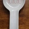 Rae Dunn HO HO HO In Christmas Red Large Letters LL 10 Inch Spoon Rest By Magenta 0 100x100