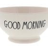 Rae Dunn Magenta Artisan Collection Soup Cereal Bowl GOOD MORNING 0 100x100