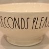 Rae Dunn Magenta Ceramic Cereal Bowl Seconds Please 0 100x100
