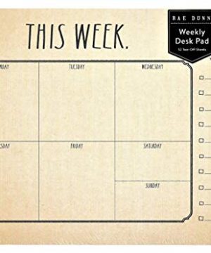 Rae Dunn Weekly Desk Calendar This Week 0 300x360