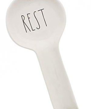 Rae Dunn By Magenta 3082 Rest Spoon Rest White 45W X 1025L By Rae Dunn 0 300x360